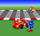 Sonic Drift Racing screenshot 3 for Sega Game Gear